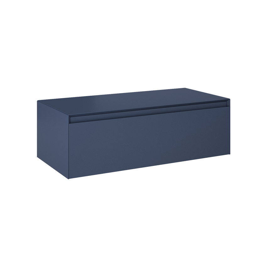 Komoda z blatem 100 cm Elita Split Slim 100 1S Navy Blue Matt