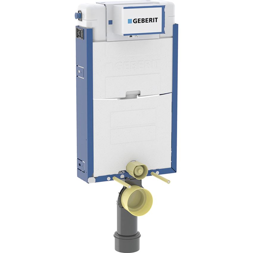 Element montażowy Geberit Kombifix do wiszących misek WC 106 cm ze spłuczką podtynkową Omega 12 cm Geberit Kombifix