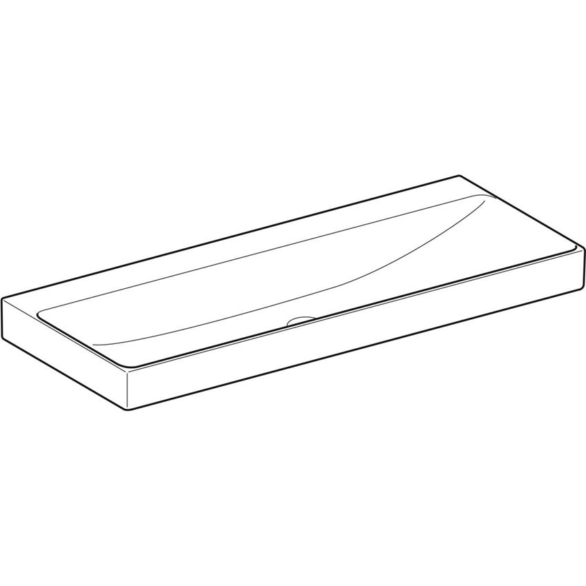 Umywalka Geberit One 505.021.01.5 rys techniczny