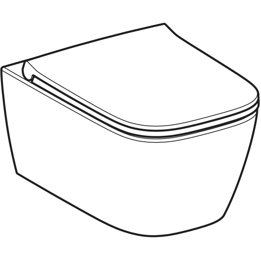 Miska WC Geberit Smyle 503.171.00.1 rys techniczny