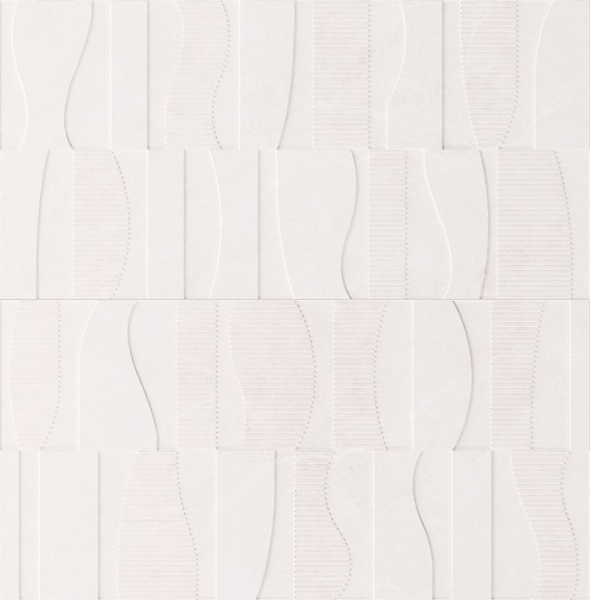 Dekor ścienny 2-elementowy mat 60,8x61,8 cm Domino Linva