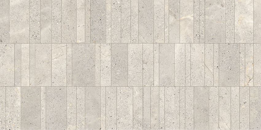 Płytka dekoracyjna mat 59,8x119,8 cm Domino Oxide Beige Geo STR