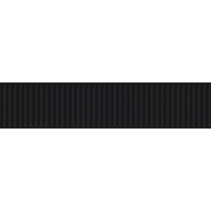 Paradyż Duo Tonne Black Cegiełka Struktura A Mat