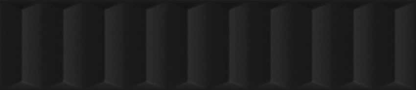 Paradyż Duo Tonne Black Cegiełka Struktura D Mat