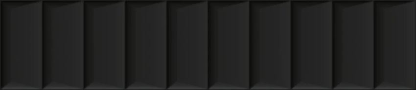Płytka ścienna 6,5x29,8 cm Paradyż Duo Tonne Black Cegiełka Struktura E Mat