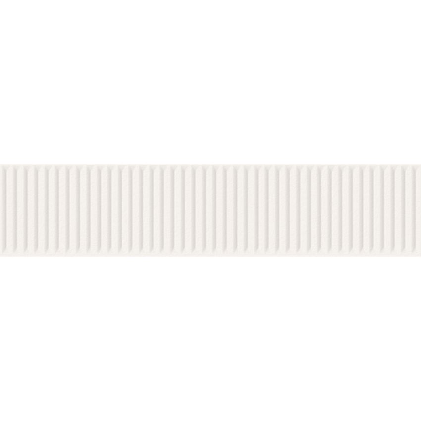 Paradyż Duo Tonne White Cegiełka Struktura A Mat