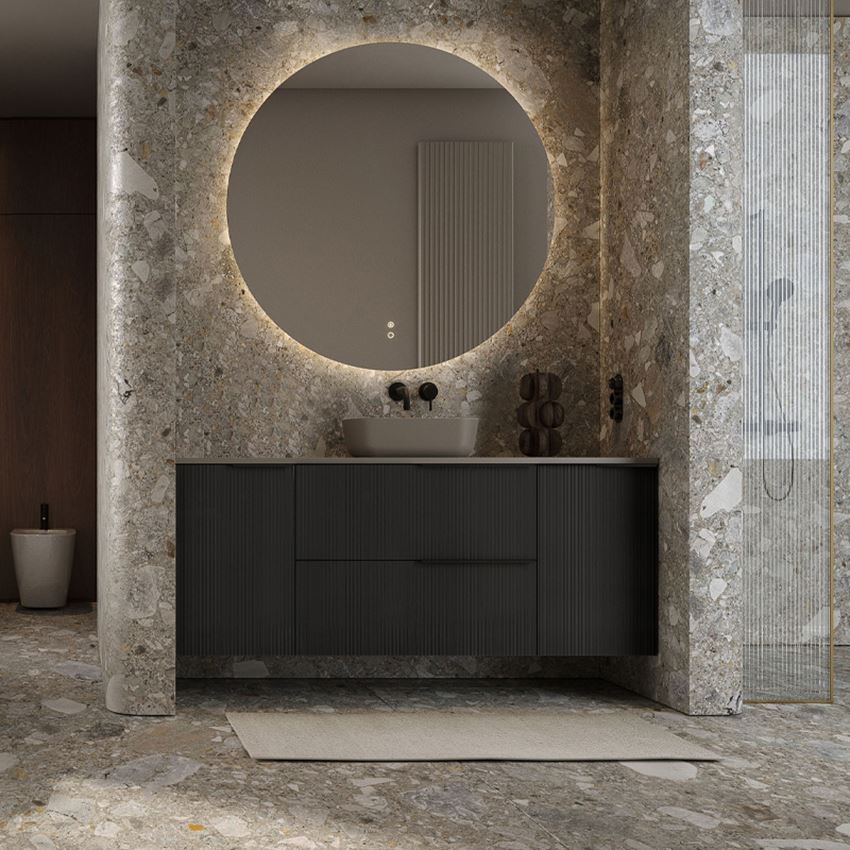 Komoda z koszem cargo Elita Soho 40 Black Matt
