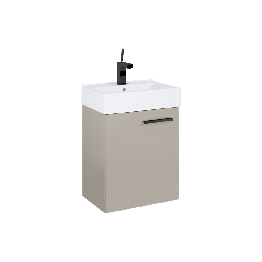 Szafka z umywalką 45 cm Elita Tiny 45 1D Fume Matt