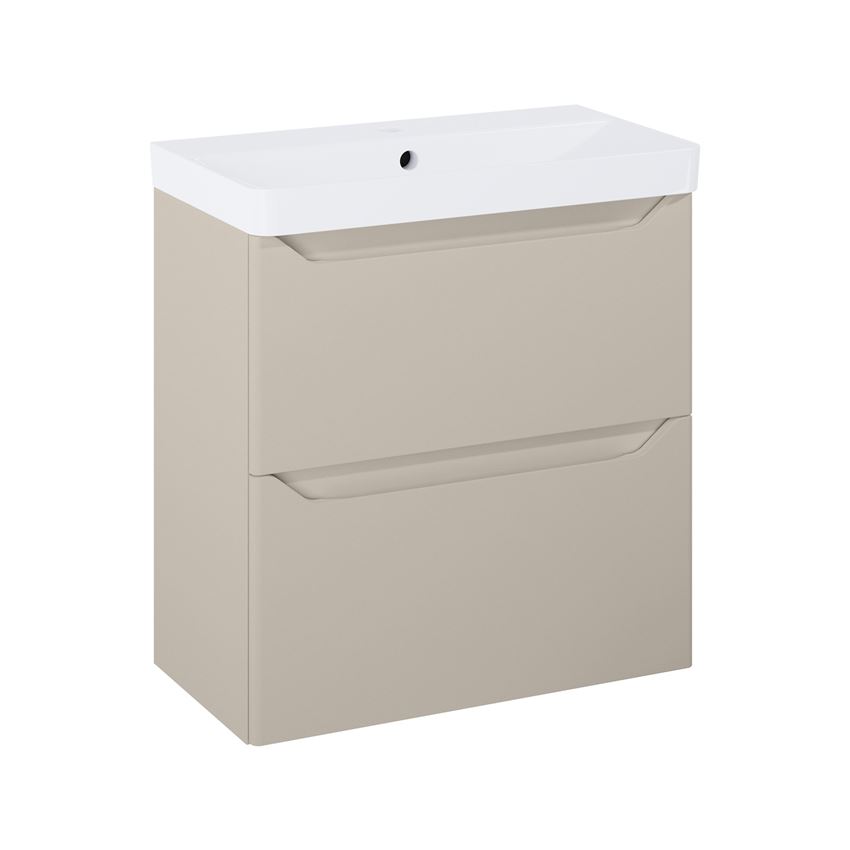 Szafka z umywalką 60 cm Elita Helo Compact 60 2S Fume Matt