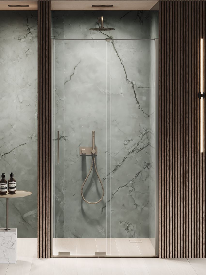 Drzwi wnękowe New Trendy Smart Gunmetal Brushed EXK-7821