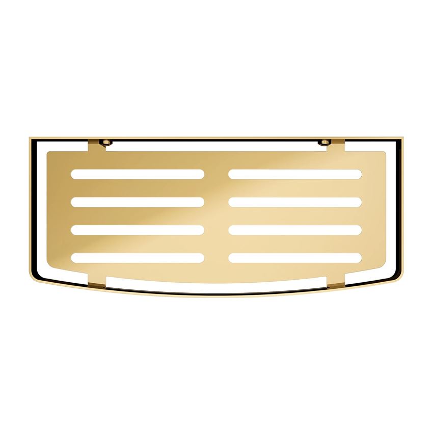 Koszyk prysznicowy 30 cm złoty połysk Omnires Uni