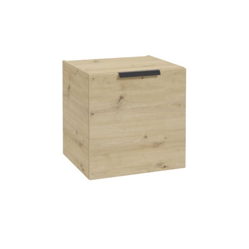 Szafka pod blat z koszem 50 cm dekor dąb artisan Defra Faro