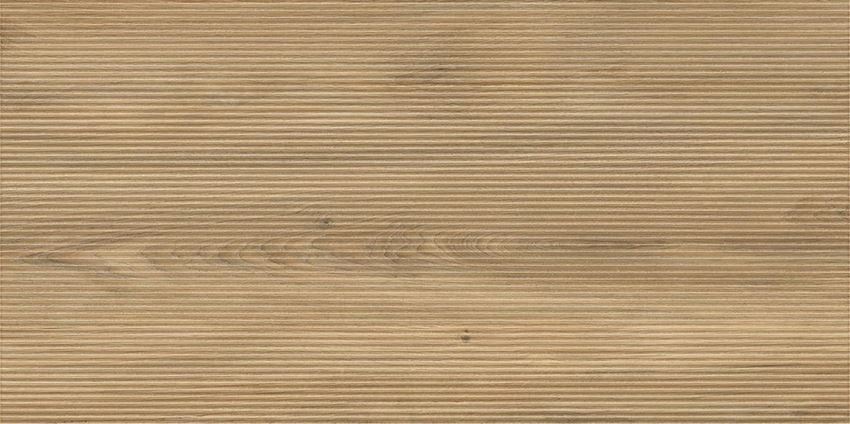 Płytka dekoracyjna 59,8x119,8 cm Paradyż Flowline Gold Decor Gres Szkl. Rekt. Struktura Mat