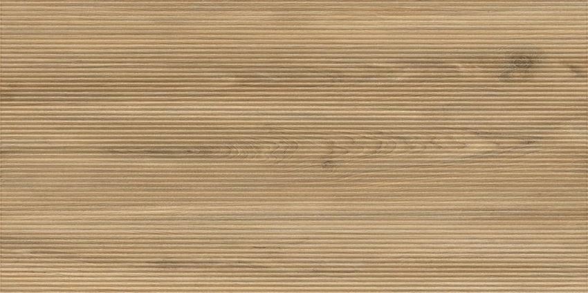 Płytka dekoracyjna 59,8x119,8 cm Paradyż Flowline Gold Decor Gres Szkl. Rekt. Struktura Mat