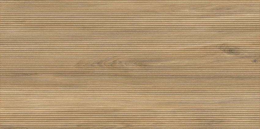 Płytka dekoracyjna 59,8x119,8 cm Paradyż Flowline Gold Decor Gres Szkl. Rekt. Struktura Mat