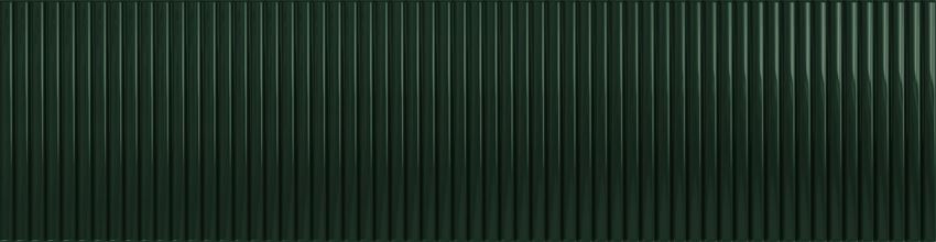 Płytka ścienna 7,8x29,8 cm Tubądzin Groove Green 1 STR Gloss