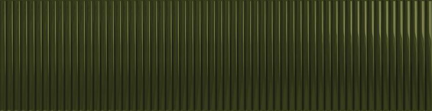Płytka ścienna 7,8x29,8 cm Tubądzin Groove Olive 1 STR Gloss