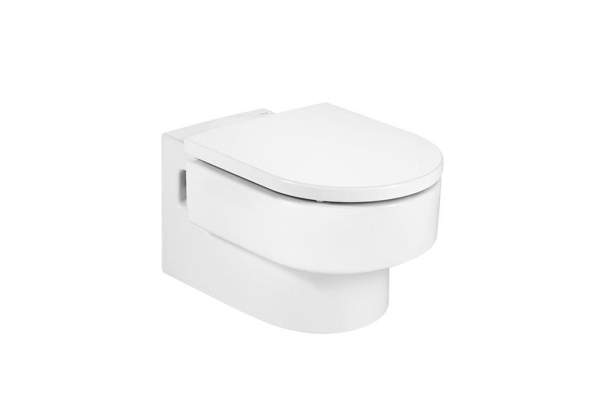 Deska WC wolnoopadająca biała Roca Happening