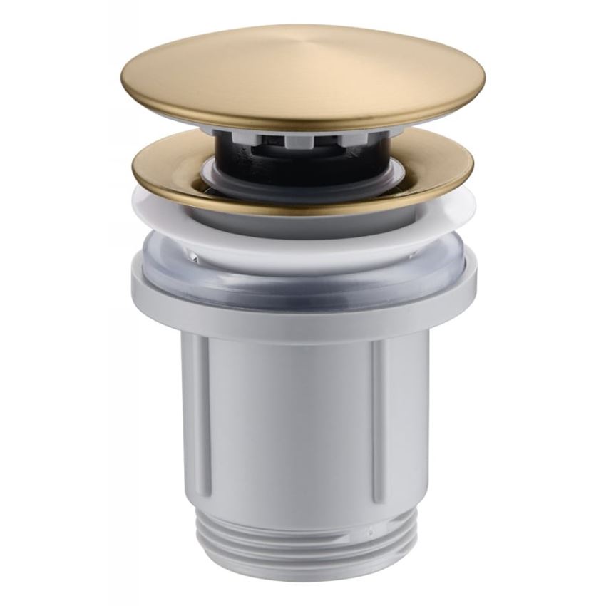 Korek klik-klak uniwersalny do umywalek brushed gold IÖ Luvia