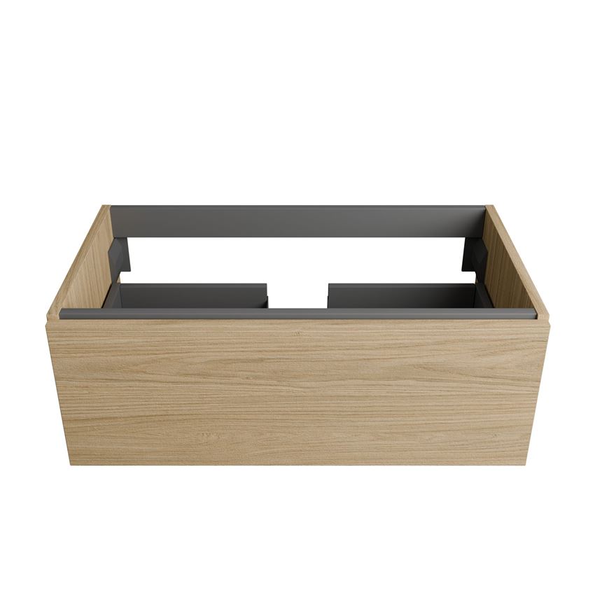Szafka podumywalkowa bez blatu i uchwytów 80 cm IÖ Wood Dąb Casella