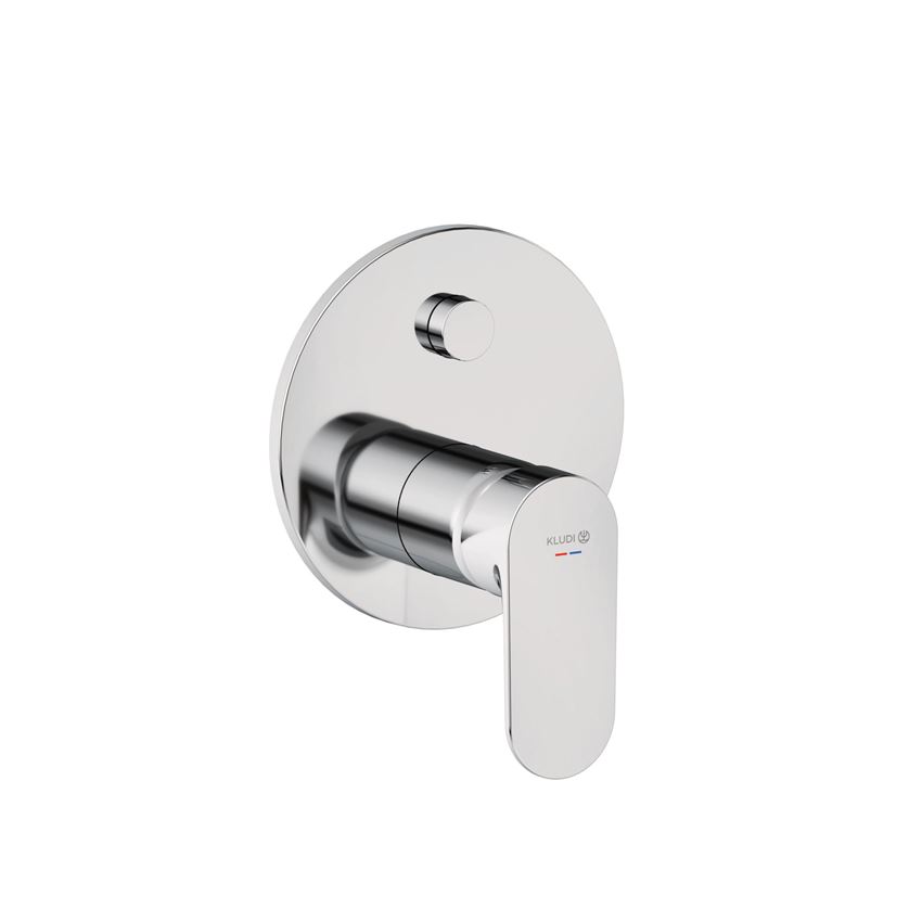 Podtynkowa bateria wannowo-natryskowa chrom Kludi X1