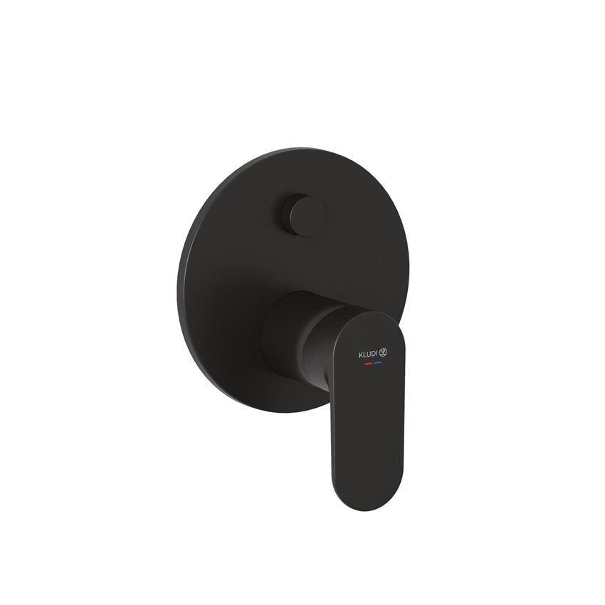 Podtynkowa bateria wannowo-natryskowa, do KLUDI-SLIM.BOXX 88022 czarny mat Kludi X1