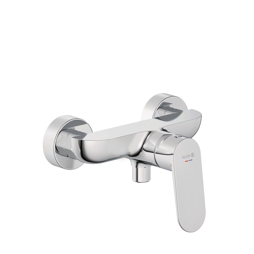 Jednouchwytowa bateria natryskowa chrom Kludi X1