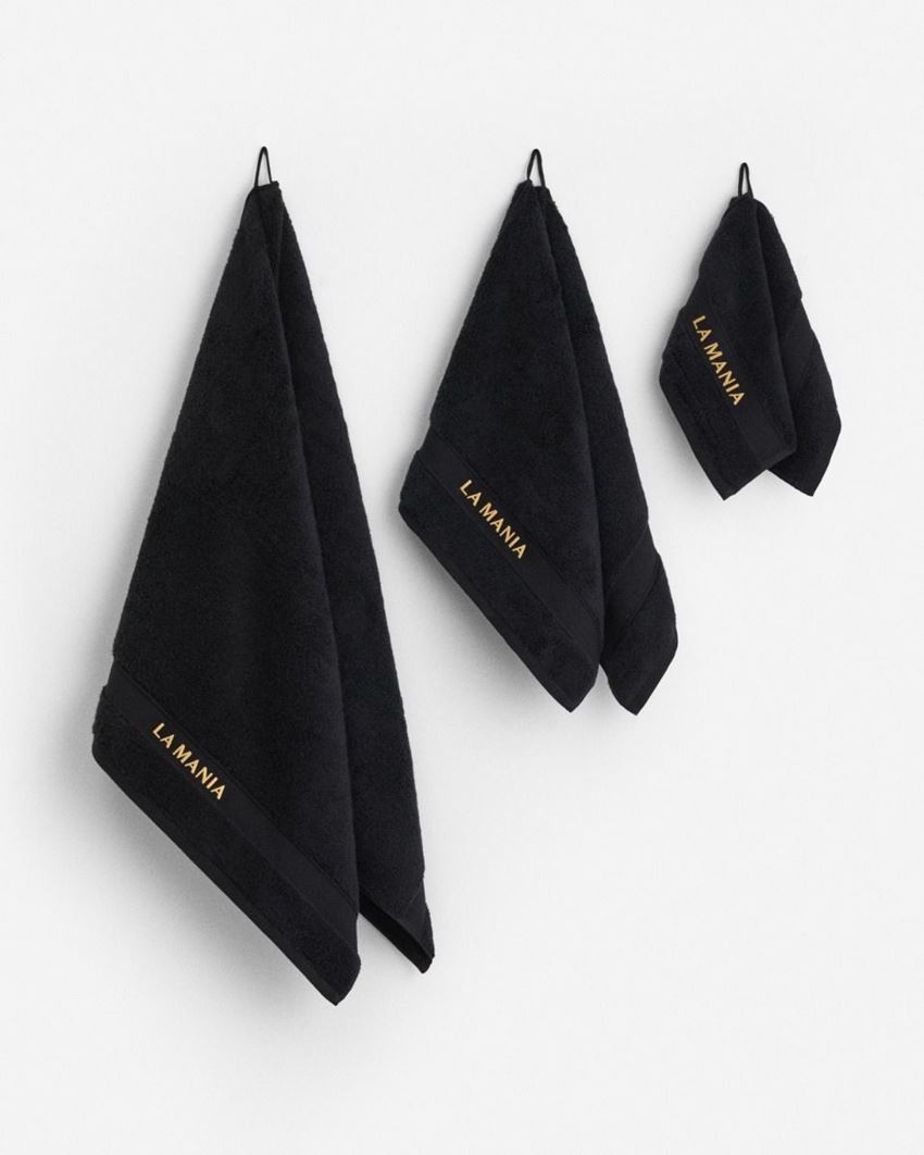 La Mania Home Ręcznik Soft Premium Black 30x50