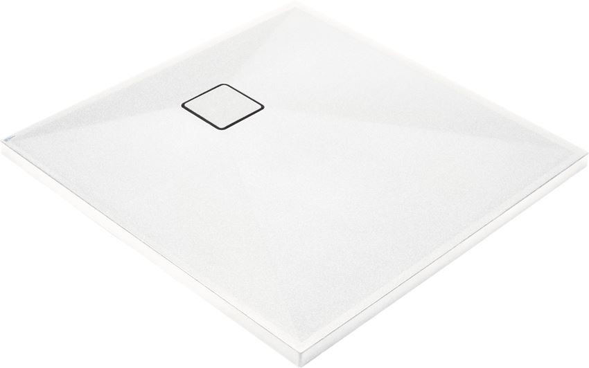 Brodzik granitowy 80x80 cm alabaster Deante Correo