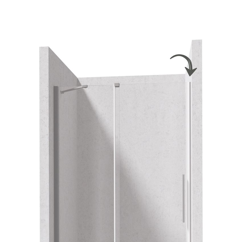 Profil do drzwi wnękowych Deante Prizma KTJ F00X