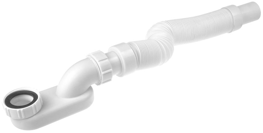 Syfon do wanny biały Deante