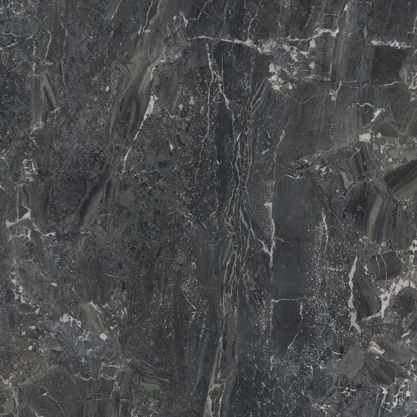 Płytka uniwersalna 119,8x119,8 cm Paradyż North Cathedral Black Gres Szkl. Rekt. Półpoler Soft