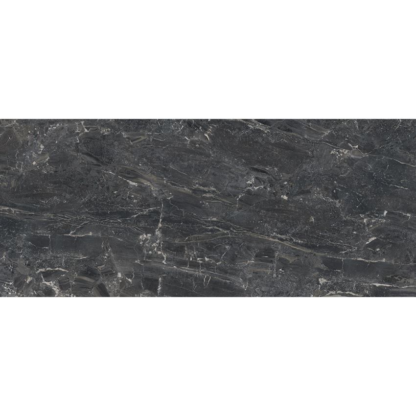 Płytka uniwersalna 119,8x279,8 cm Paradyż North Cathedral Black Gres Szkl. Rekt. Półpoler Soft
