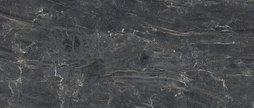 Płytka uniwersalna 119,8x279,8 cm Paradyż North Cathedral Black Gres Szkl. Rekt. Półpoler Soft