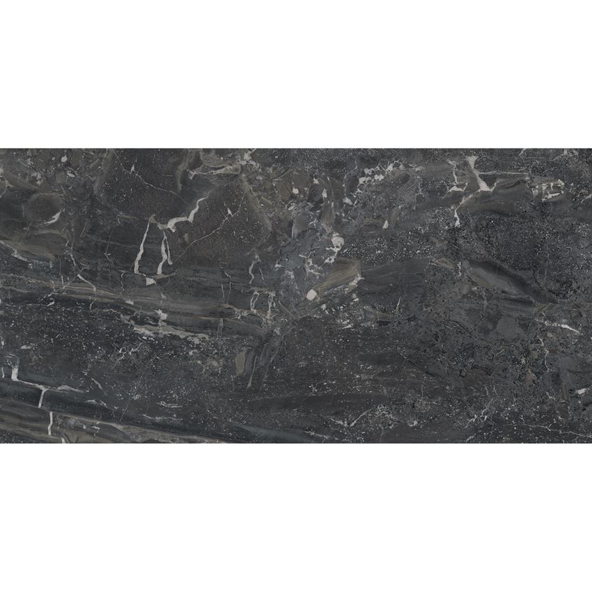  Płytka uniwersalna 59,8x119,8 cm Paradyż North Cathedral Black Gres Szkl. Rekt. Półpoler Soft