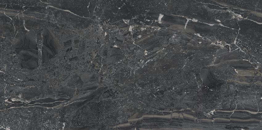 Płytka uniwersalna 59,8x119,8 cm Paradyż North Cathedral Black Gres Szkl. Rekt. Półpoler Soft