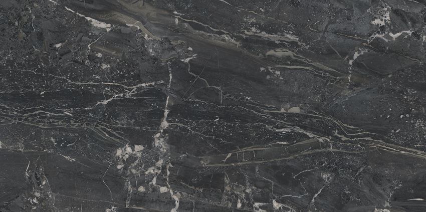Płytka uniwersalna 59,8x119,8 cm Paradyż North Cathedral Black Gres Szkl. Rekt. Półpoler Soft