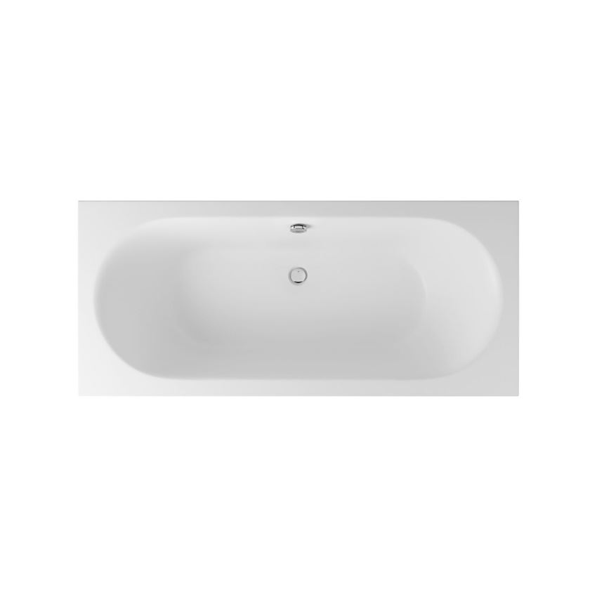 Wanna prostokątna Excellent Oceana Slim WAEX.OCE18WHMS