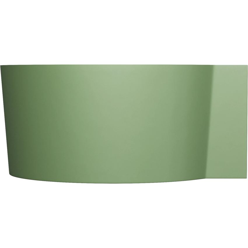 Wanna narożna okrągła 120x120 cm olive mat Omnires Ovo