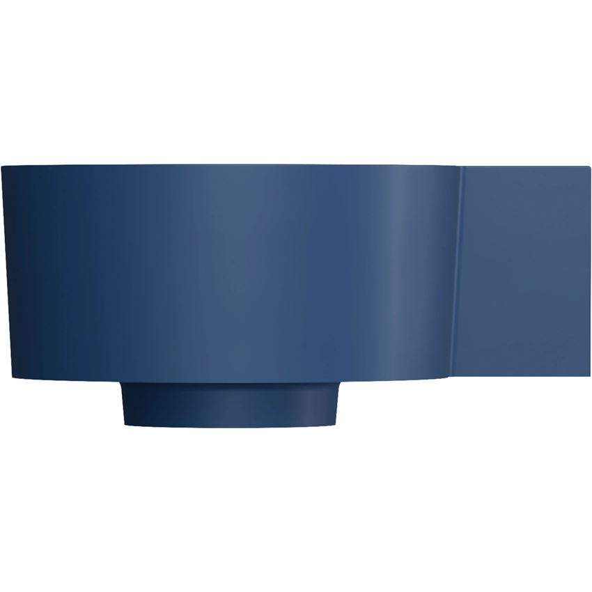 Umywalka nablatowa/wisząca - prawa 33x34 cm midnight blue mat Omnires Ovo