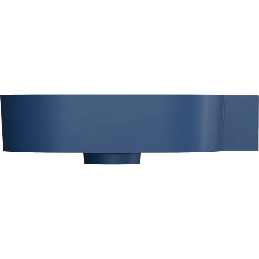 Umywalka nablatowa/wisząca - prawa 55x38 cm midnight blue mat Omnires Ovo