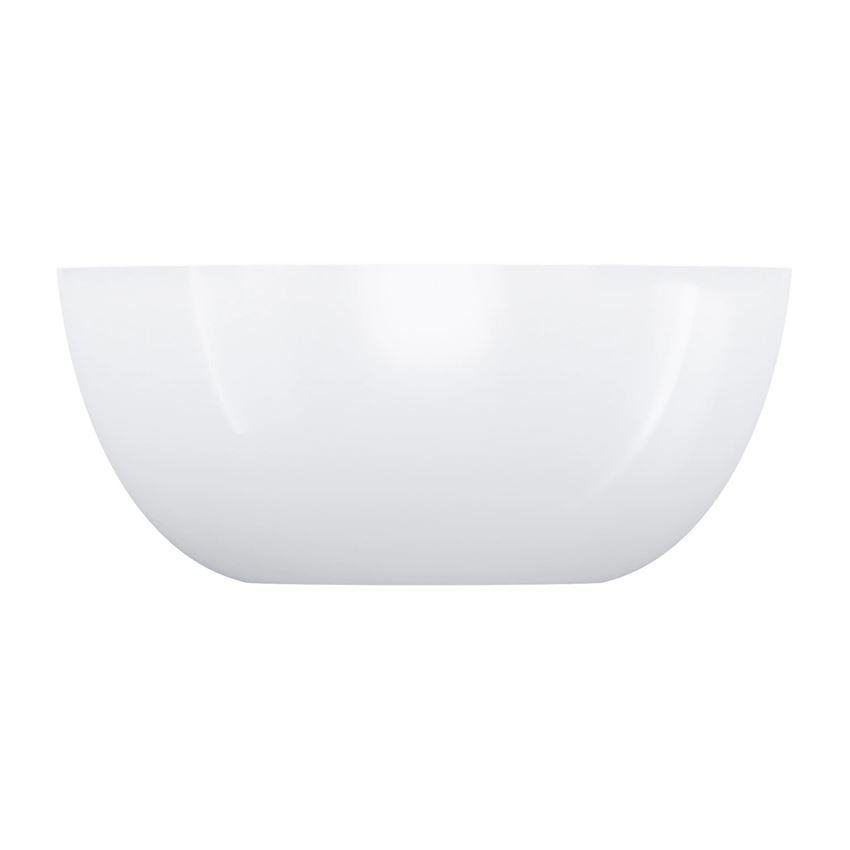 Umywalka nablatowa 35 cm biały połysk Omnires Shell