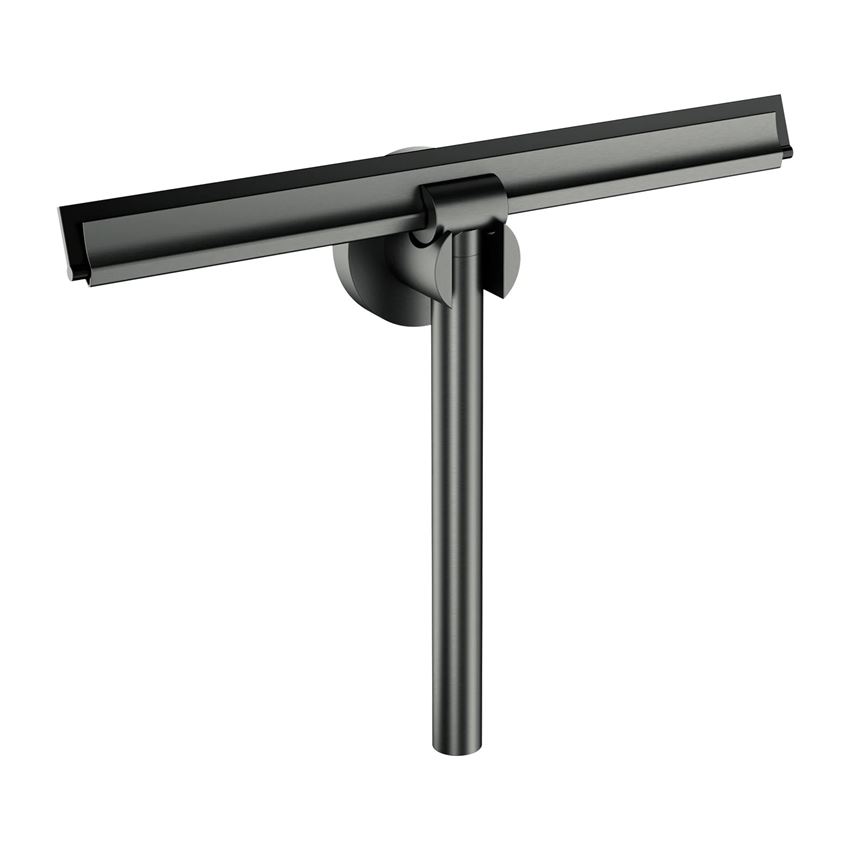 Ściągaczka do wody z uchwytem grafit szczotkowany Omnires Uni