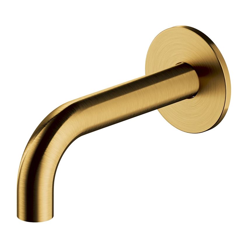 Wylewka wannowa ścienna złoty szczotkowany Omnires Y