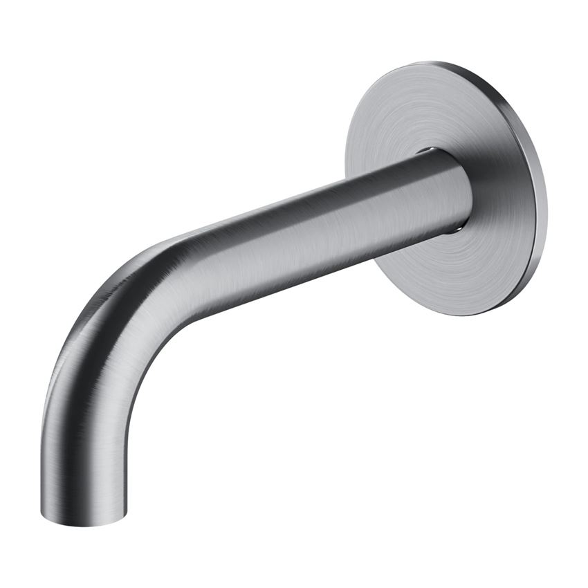 Wylewka wannowa ścienna nikiel szczotkowany Omnires Y