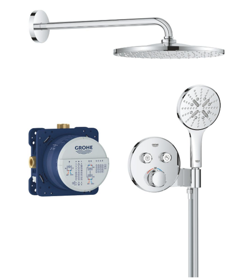 Zestaw prysznicowy Grohe Grohtherm SmartControl 34866000