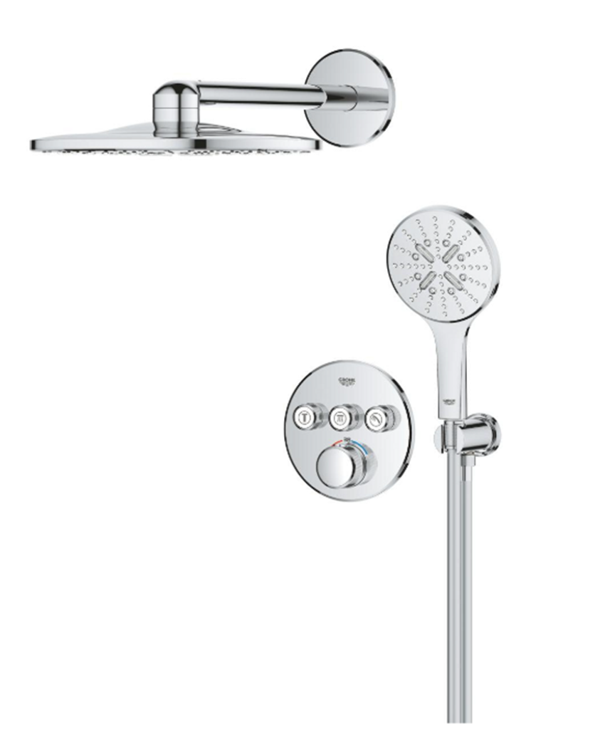 Zestaw prysznicowy Grohe Grohtherm SmartControl 1039970000