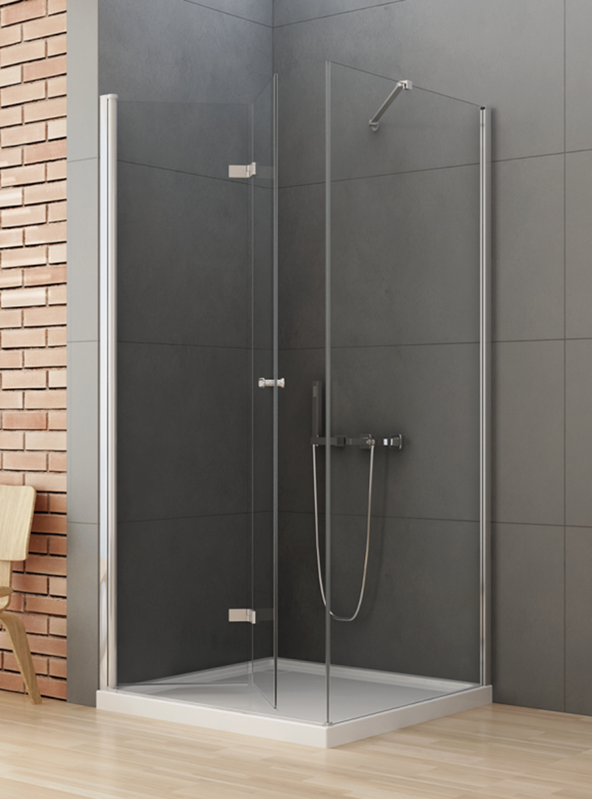 Kabina prysznicowa New Trendy New Soleo Black D-0149A/D-0150B