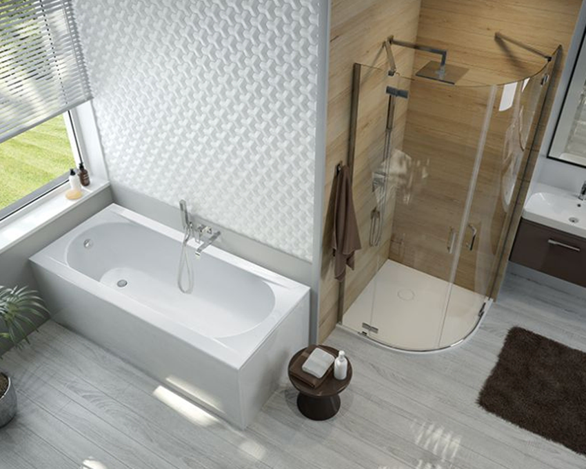 Wanna prostokątna Sanplast Prestige 610-070-0170-01-000 wiz