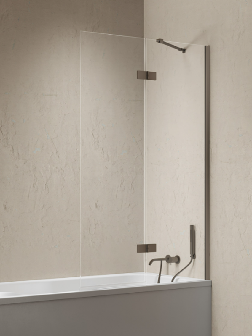 Parawan nawannowy New Trendy Nesta Gunmetal Brushed P-0258-WL